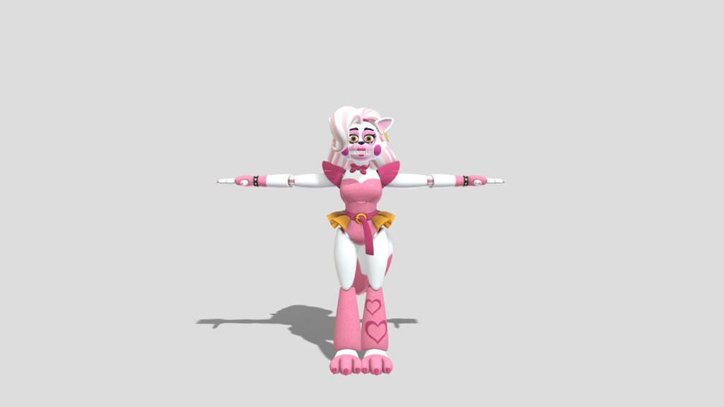 Glamrock mangle - Security Breach