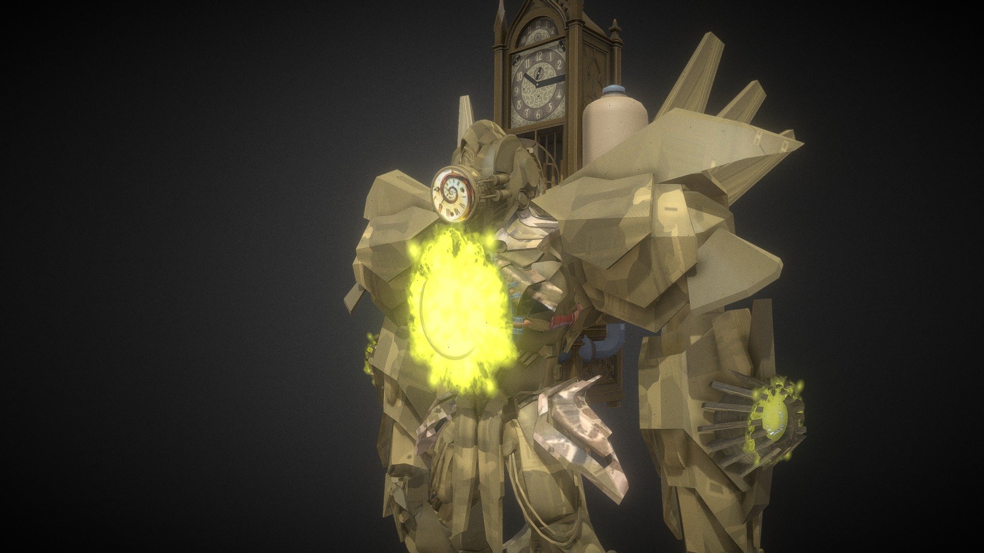 Clockwise Download Free 3D model by Skibidi boom6 49a2310 Sketchfab