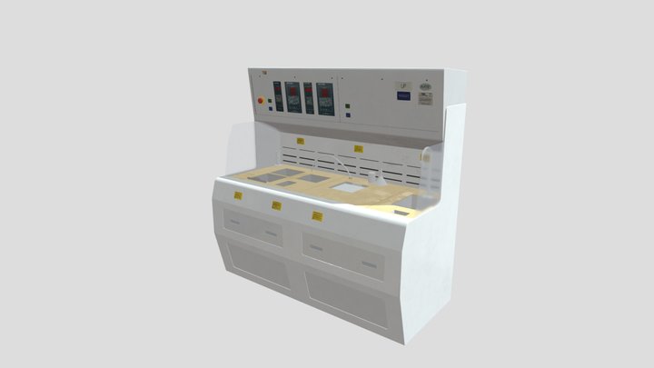 Wet Bench 3D Model