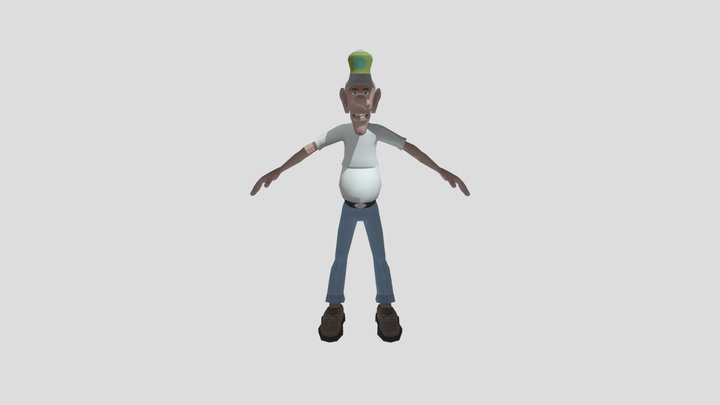 Mr Beady 3D Model