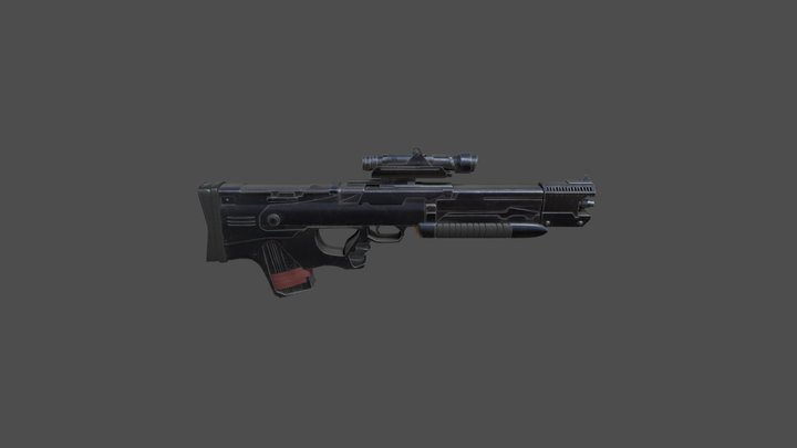 GUN_TEXTURE 3D Model