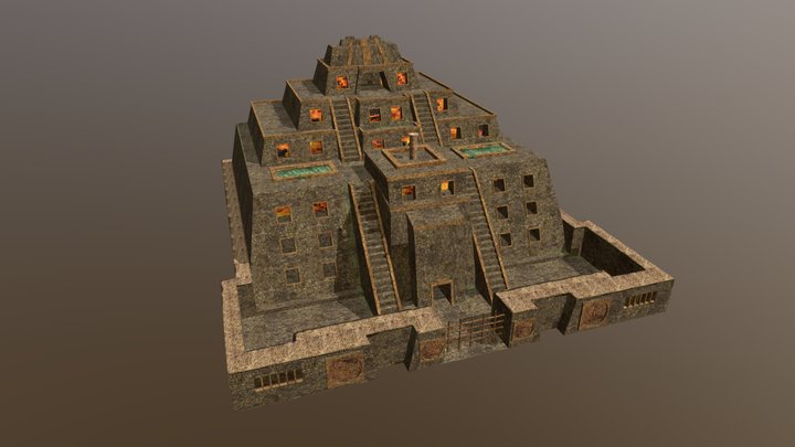 Heroes 3 / Герои 3. Fortress Castle. 3D Model
