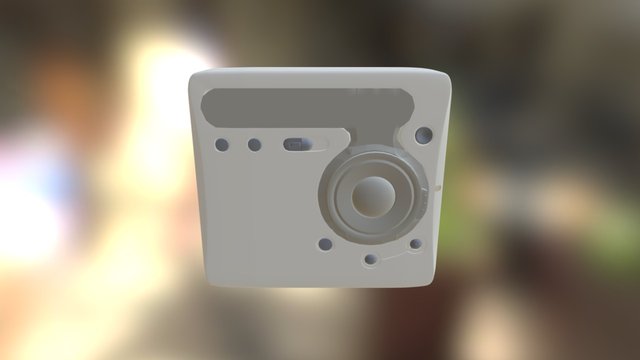 Mp3 LowPoly 3D Model