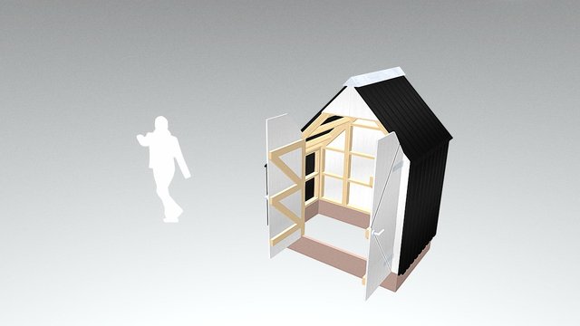 SKET GRUT DOORS 3D Model