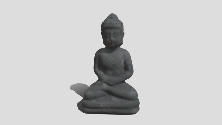 Buddha Statue Scan 3D Model