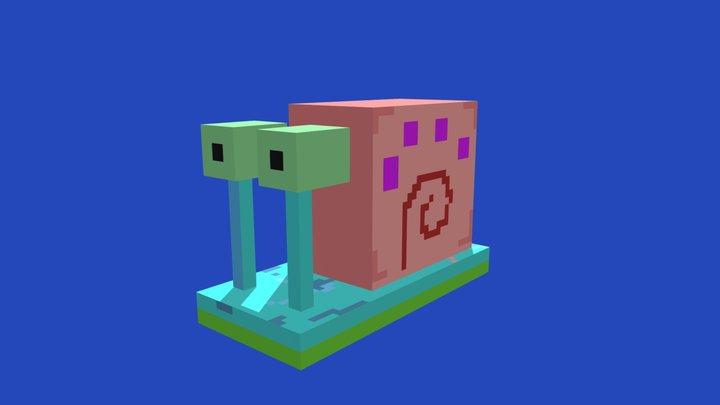 Gary Minecraft 3D Model