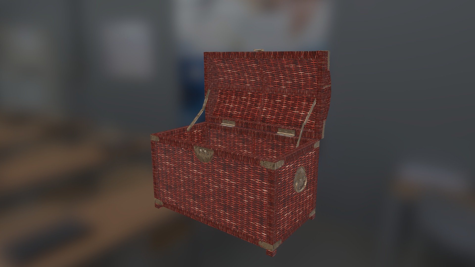 Wicker Chest