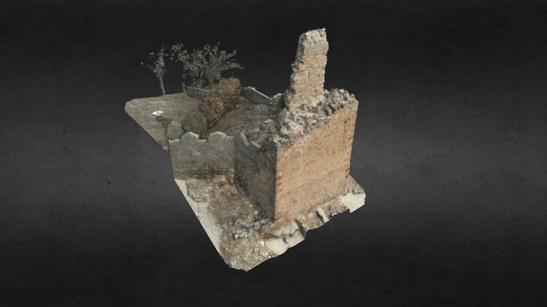 Monterde Torre defensiva - 3D model by Bimscan360 [49a8601] - Sketchfab