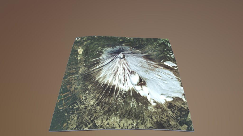 Mount Fuji Map: 1:75,000 Scale