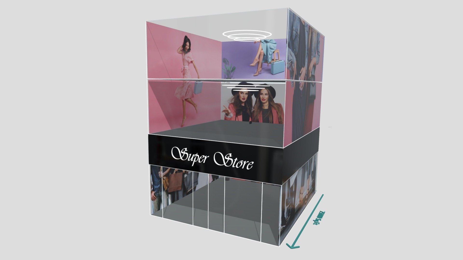Super Store - 3D model by masoomali010 [49a97f1] - Sketchfab