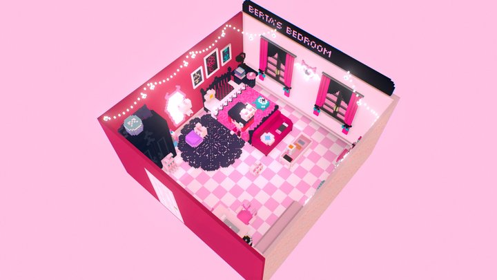 BERTA's Bedroom 3D Model