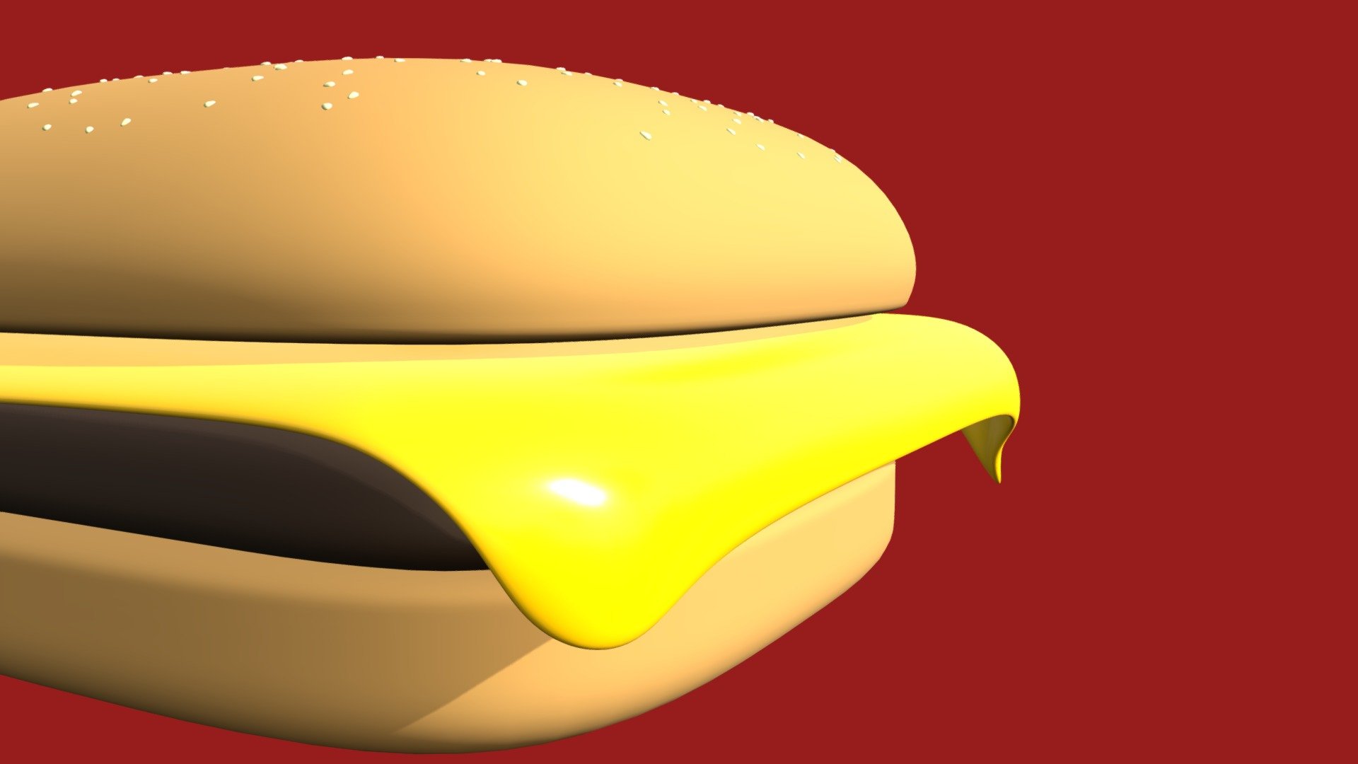 Simple Cheeseburger — Sketchfab embed 3D viewer