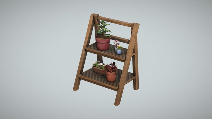 Planter Garden 3D Model
