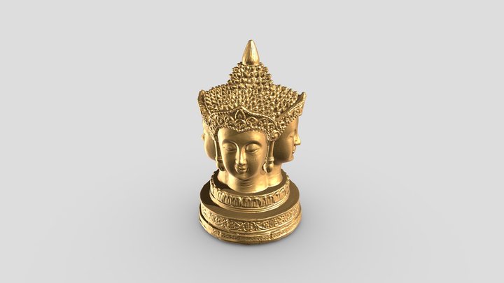 Buddha's Head – Free 3D Model STL
