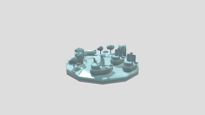 ISLAND 3D Model