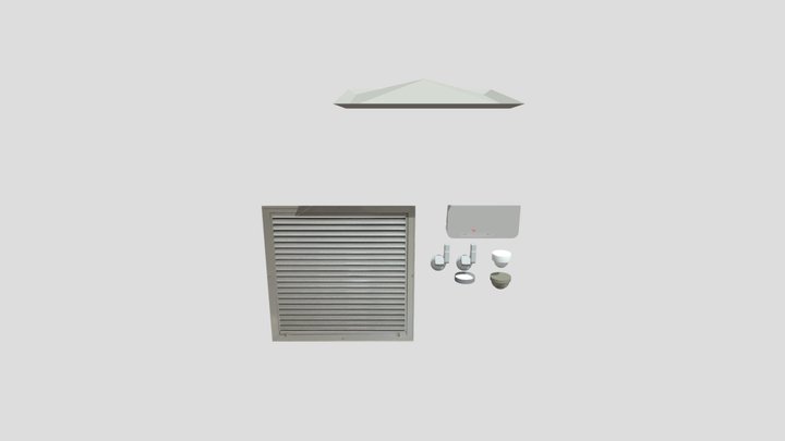 Random Architectural Details 3D Model