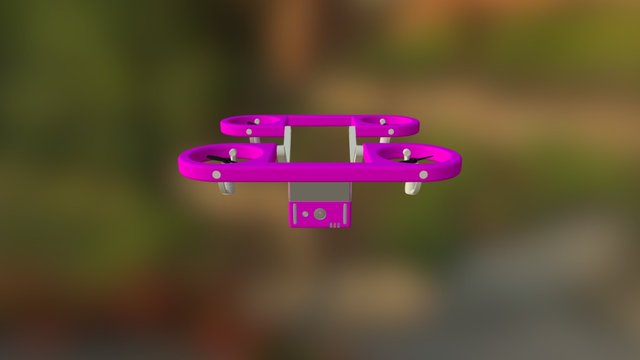 Pocket Drone Kronos 3d Model 3D Model