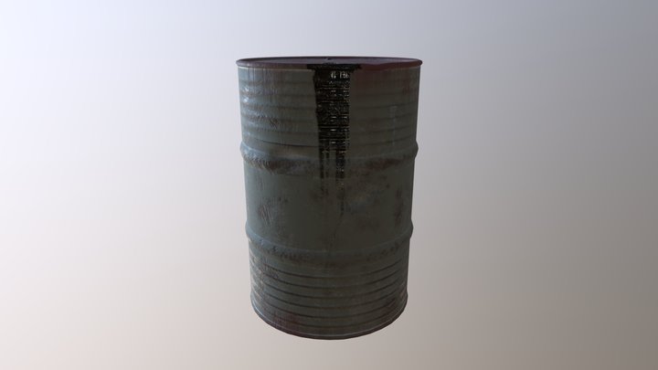 Barrel 3D Model