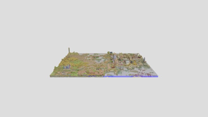 Main City 3D Model