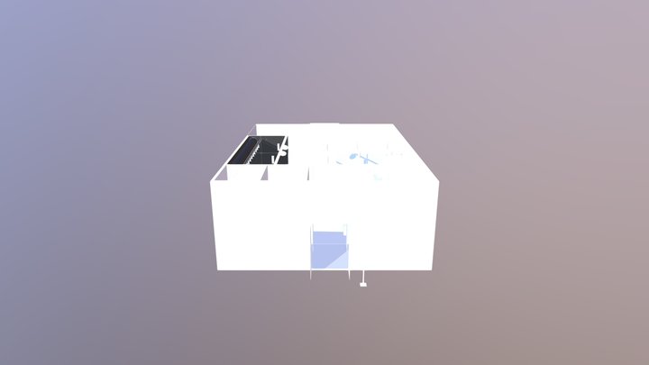 Pop-up exhibit 3D Model