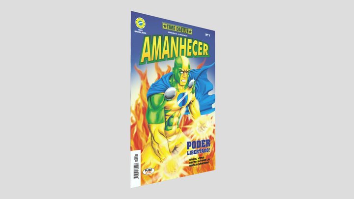 Amanhecer_Comic Book 01 3D Model