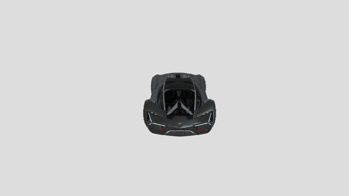 "The Lamborghini Terzo Millennio Unleashed" 3D Model