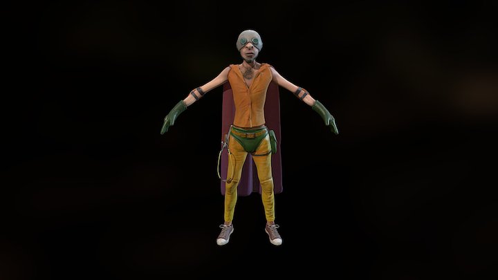 GulleliMan 3D Model