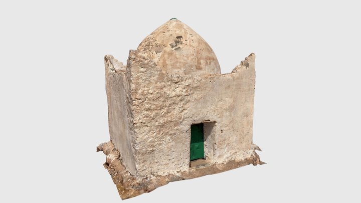 Marabout Sidi El Haj Bahous, Figuig, Maroc 3D Model