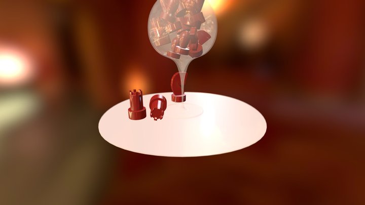 Goblet Chess 3D Model