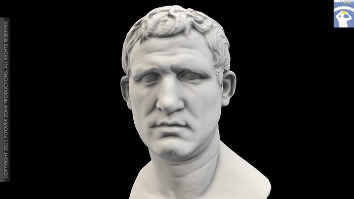 3D rendering of Agrippa