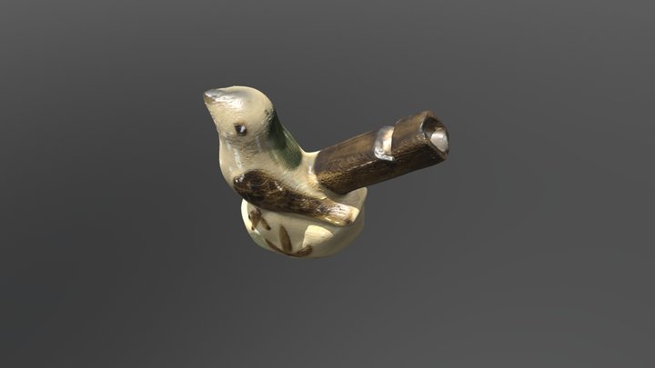 Bird Pipe 3D Model
