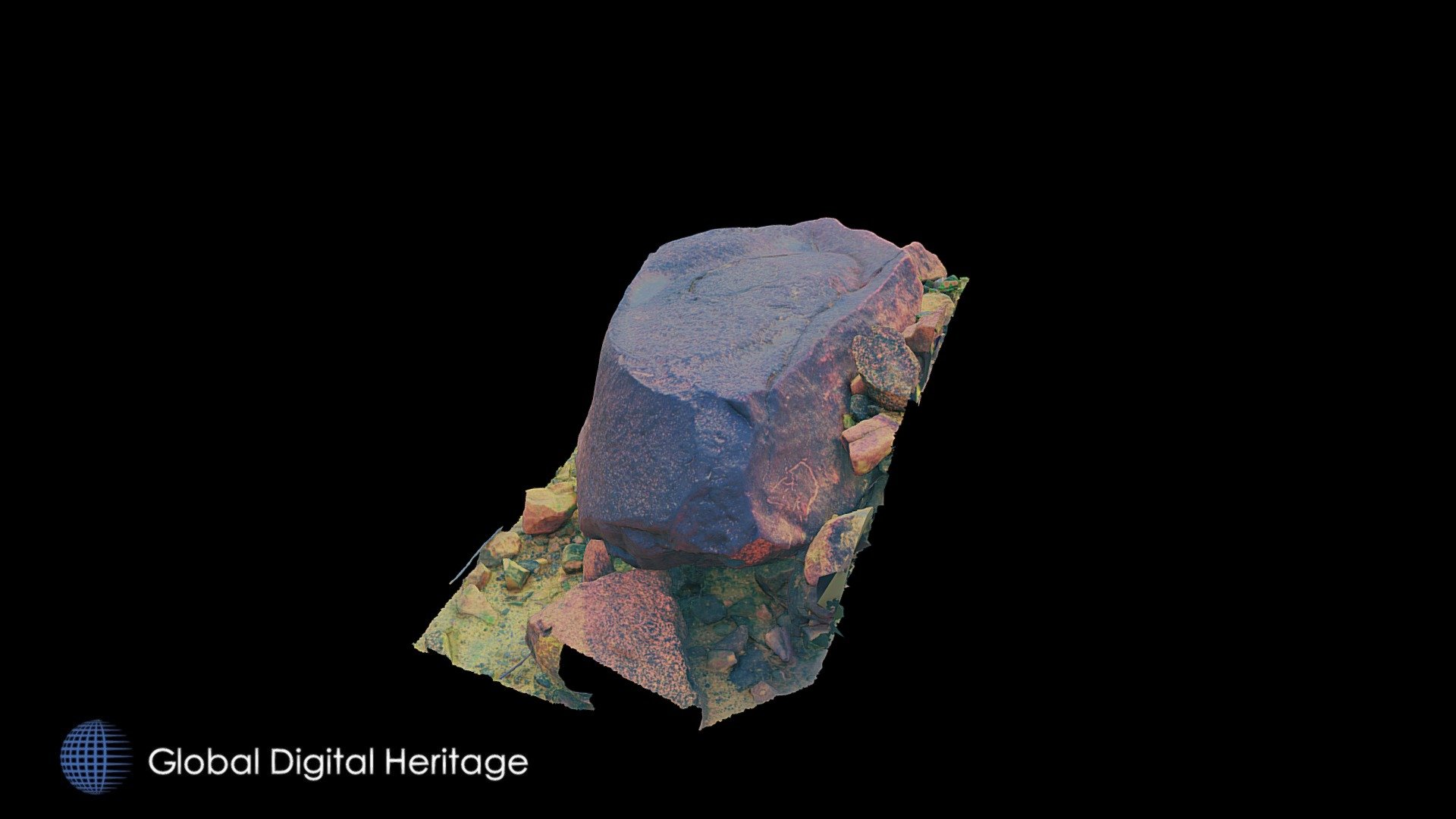 Petroglyph C4 Khatm Al Melaha, Kalba, Sharjah