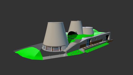 Landmark Theatre - Ilfracombe 3D Model