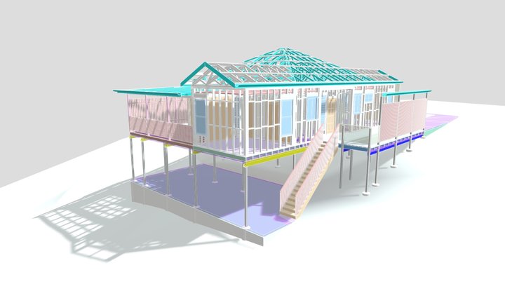 Dornoch terrace house 3D Model