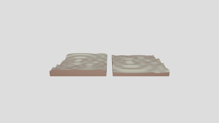 Water Ripple 3D Model