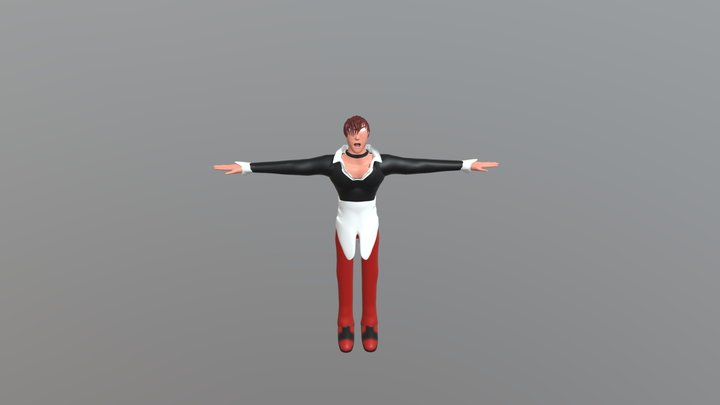 Iori yagami 3D Model