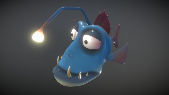 creature fish 1 3D Model