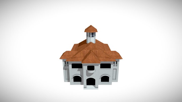 Gedung Juang 45 Bekasi 3D Model