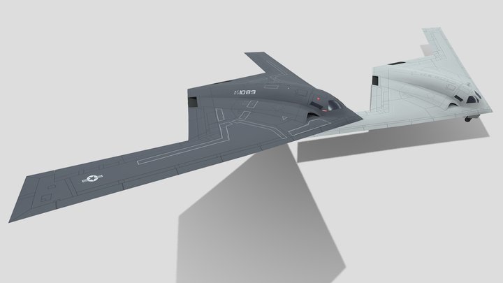 Northrop Grumman B-21 Raider 3D Model