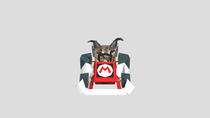 Floppa Kart Ds – Kostenloses 3D-Modell STL
