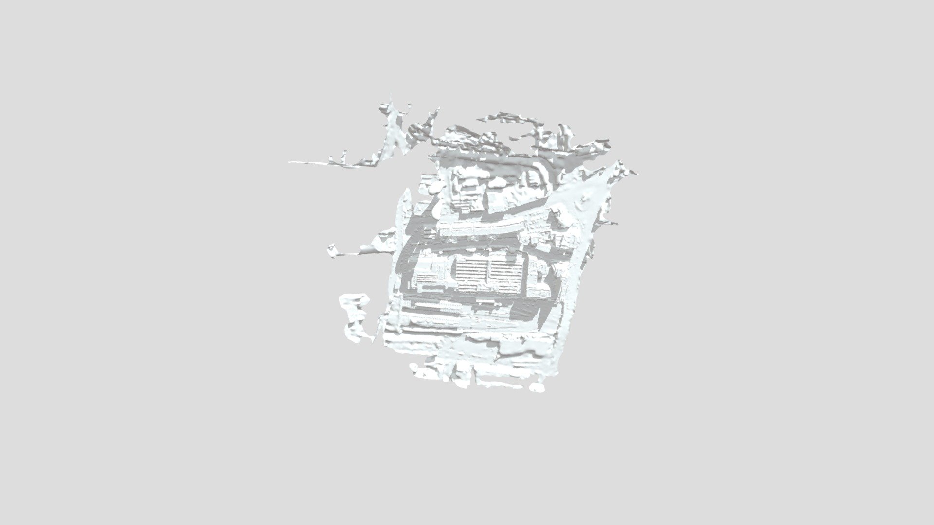 Capital One V2 2 Simplified 3d Mesh
