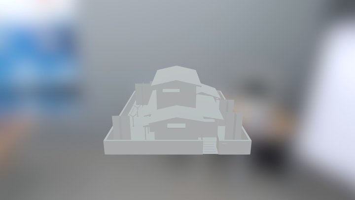 nobita house 3D Model