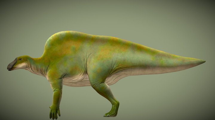 JWE2 Ouranosaurus – Modelo 3D gratuito STL