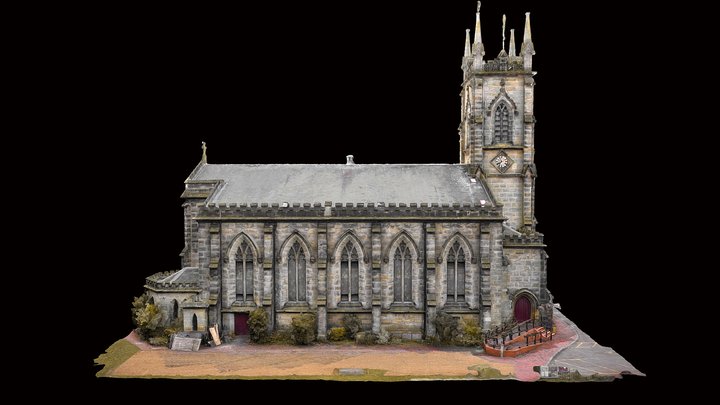 Decimus Burton Church – Free 3D Model STL