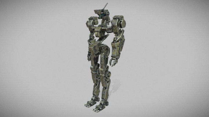 Kyrenzo the robot 3D Model