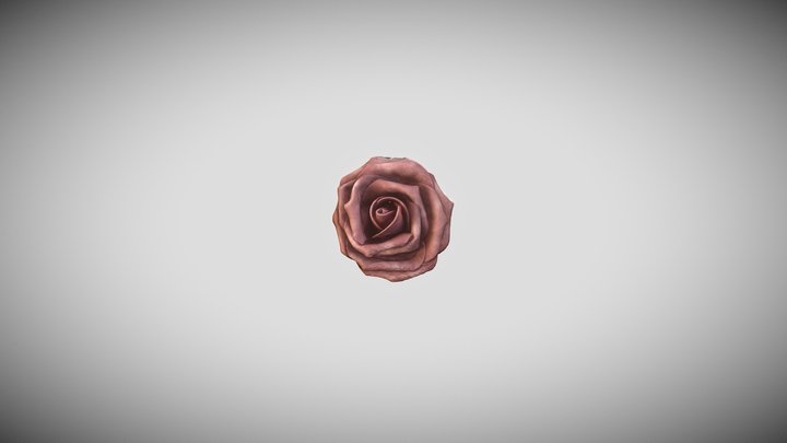 Rose plastique 3D Model
