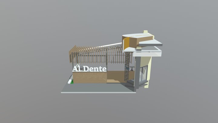 Trattoria Al Dente 180525 3D Model