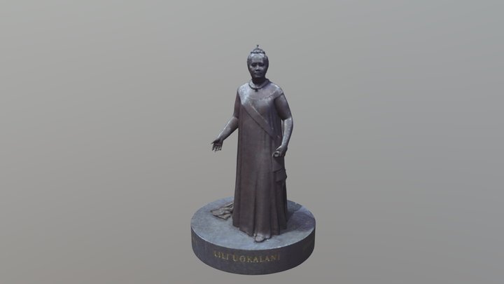 Queen Liliuokalani 3D Model
