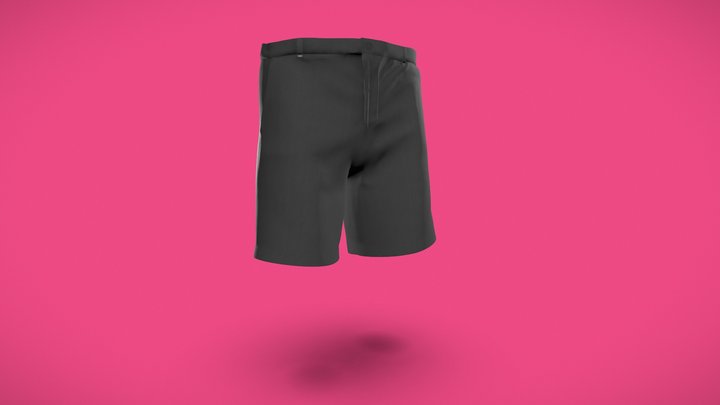 Senior Shorts 3D Model