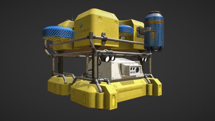 Scientific research drone – Modèle 3D gratuit STL